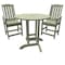 Highwood Usa Lehigh 3pc Round Counter Height Outdoor Patio Furniture Dining Set AD-CNL36-EUC - alternate 1